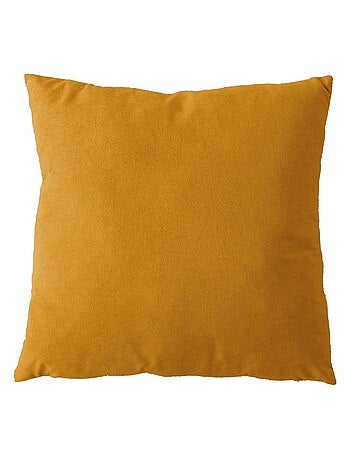Coussin dehoussable en velours