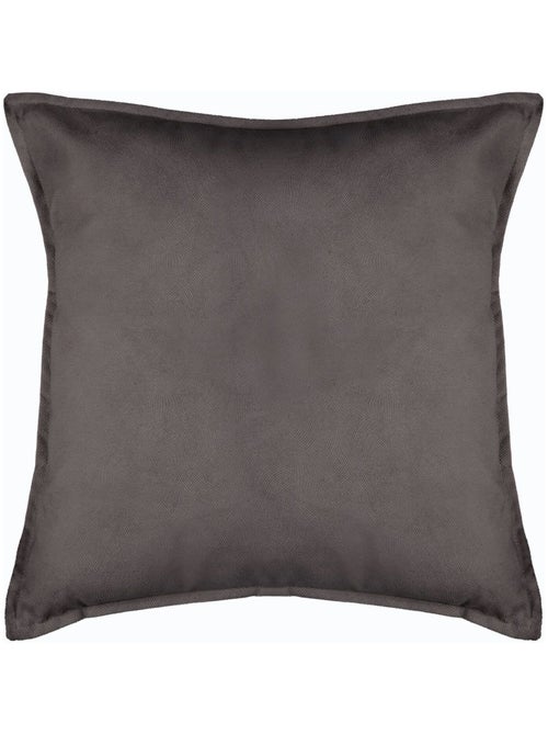 Coussin déhoussable en velours LILOU - Kiabi