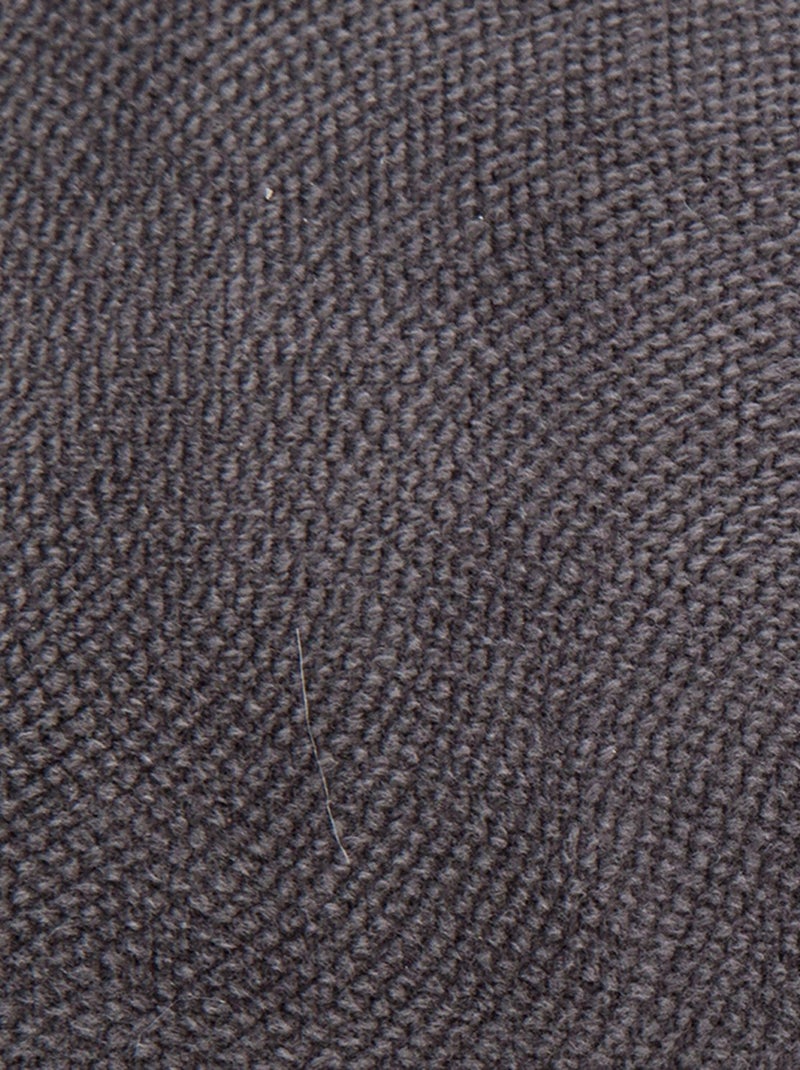 Coussin déhoussable en velours LILOU Gris foncé - Kiabi