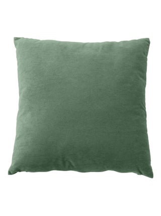 Coussin dehoussable en velours