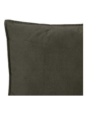 Coussin déhoussable en velours