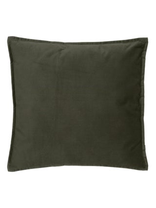 Coussin déhoussable en velours
