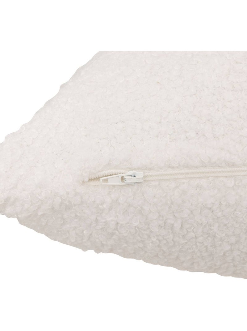 Coussin déhoussable forme tête de chien SCOTT Blanc - Kiabi