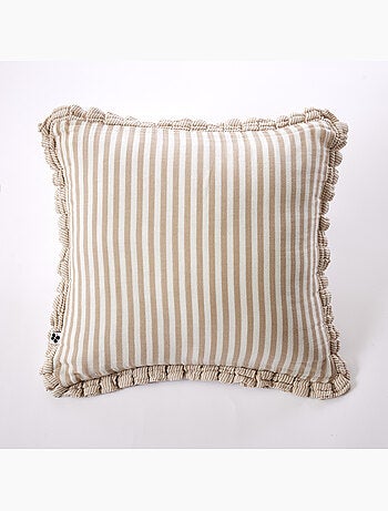 Coussin déhoussable gaze de coton – livia