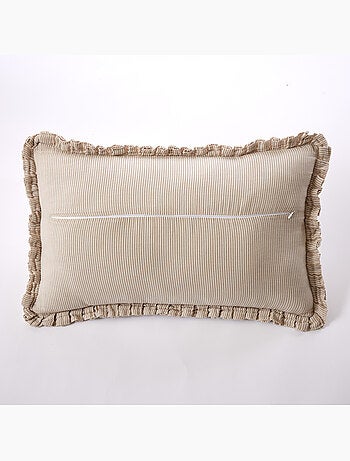 Coussin déhoussable gaze de coton – livia