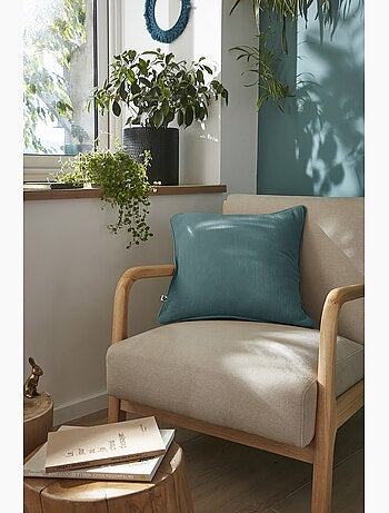 Coussin déhoussable – Gaze de coton unie GAÏA