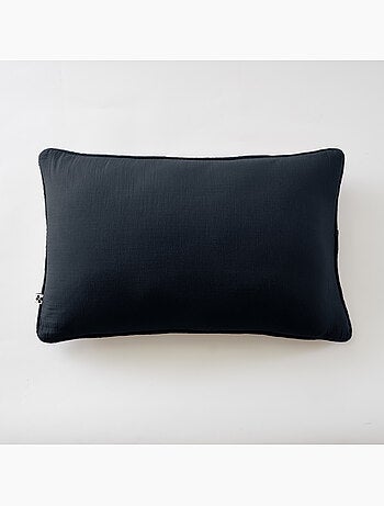 Coussin déhoussable – Gaze de coton unie GAÏA