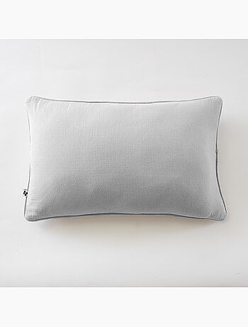 Coussin déhoussable – Gaze de coton unie GAÏA