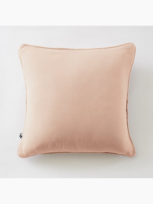 Coussin déhoussable – Gaze de coton unie GAÏA - Kiabi Coussin déhoussable – Gaze de coton unie GAÏA - Kiabi
