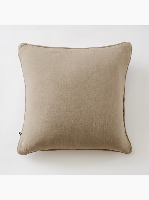 Coussin déhoussable – Gaze de coton unie GAÏA - Kiabi Coussin déhoussable – Gaze de coton unie GAÏA - Kiabi