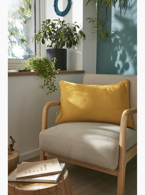 Coussin déhoussable – Gaze de coton unie GAÏA - Kiabi