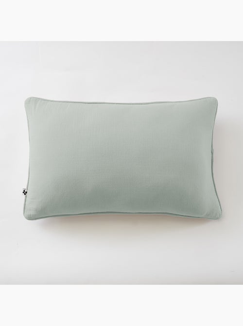 Coussin déhoussable – Gaze de coton unie GAÏA - Kiabi Coussin déhoussable – Gaze de coton unie GAÏA - Kiabi
