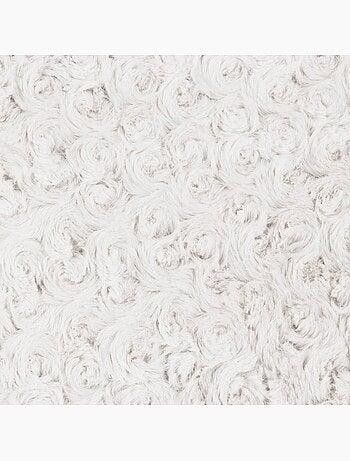 Coussin déhoussable imitation fourrure bouclette