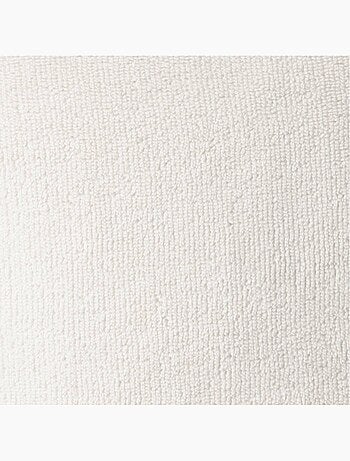 Coussin déhoussable imitation fourrure bouclette
