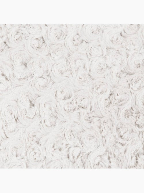 Coussin déhoussable imitation fourrure BOUCLETTE - Kiabi
