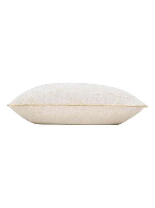 Coussin déhoussable imprimé métallisé CREST - Kiabi Coussin déhoussable imprimé métallisé CREST - Kiabi