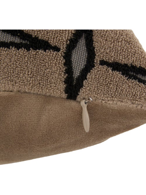 Coussin déhoussable jacquard DIAMANT - Kiabi