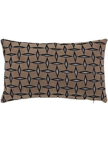 Coussin déhoussable jacquard DIAMANT