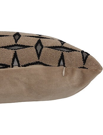 Coussin déhoussable jacquard DIAMANT