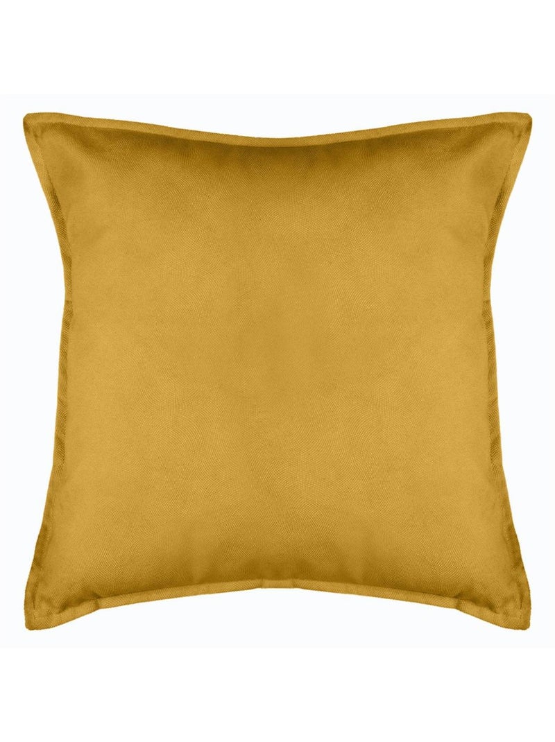 Coussin déhoussable LILOU Ocre - Kiabi