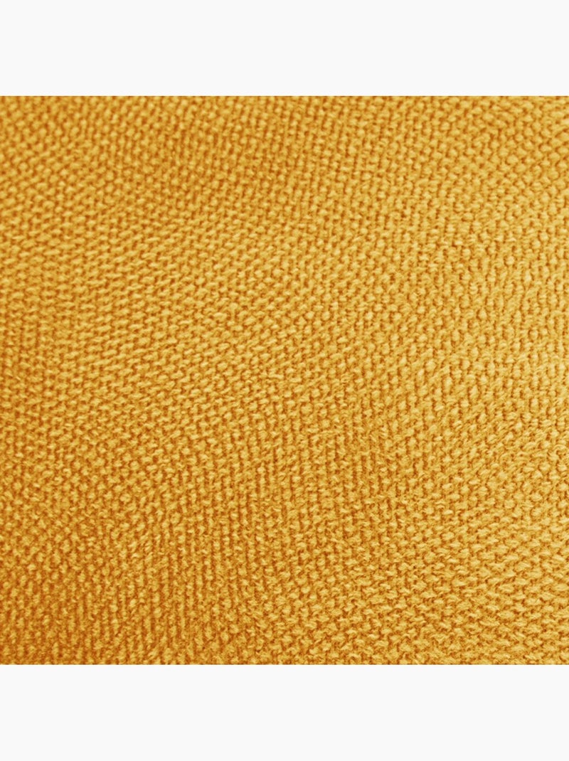 Coussin déhoussable LILOU Ocre - Kiabi
