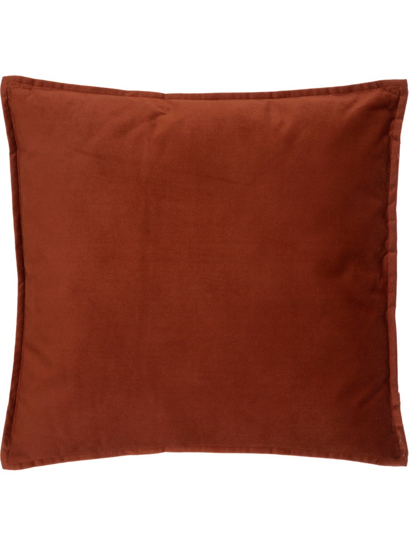 Coussin déhoussable LILOU Terracotta - Kiabi
