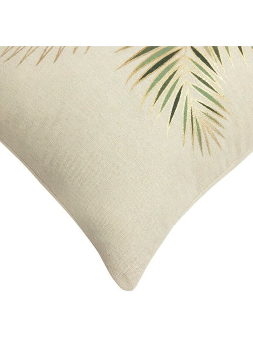 Coussin déhoussable polycoton imprimé métallisé isadora - Kiabi Coussin déhoussable polycoton imprimé métallisé isadora - Kiabi