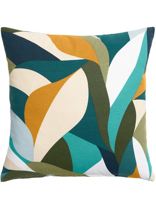 Coussin déhoussable – polycoton – imprimé Swan - Kiabi Coussin déhoussable – polycoton – imprimé Swan - Kiabi