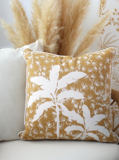 Coussin déhoussable style végétal - Kiabi Coussin déhoussable style végétal - Kiabi