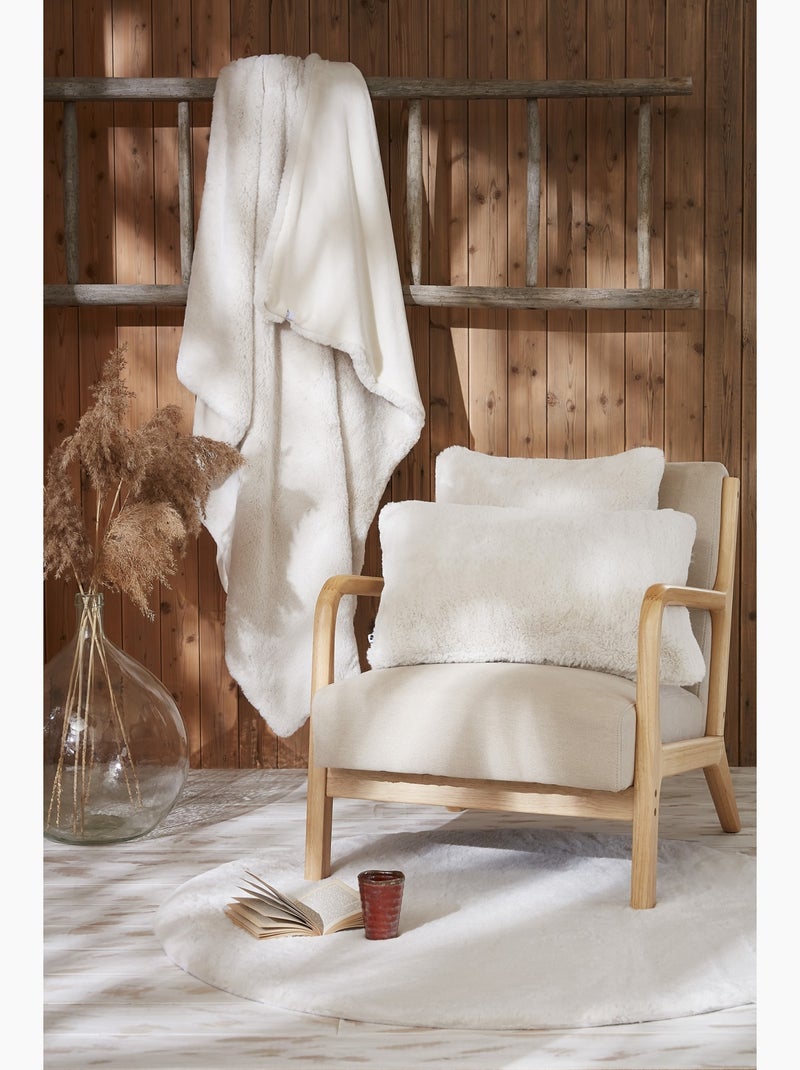 Coussin dehoussable Sven Taupe - Kiabi
