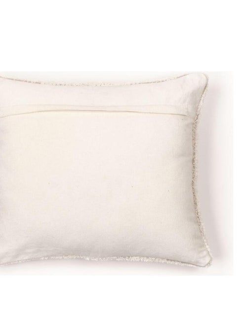 Coussin déhoussable tufté imprimé animalier coton FUNNY - Kiabi
