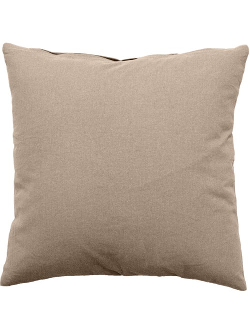 Coussin déhoussable uni en coton - Kiabi Coussin déhoussable uni en coton - Kiabi