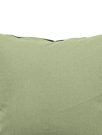 Coussin uni effet Bachette déhoussable - 40 x 40 cm