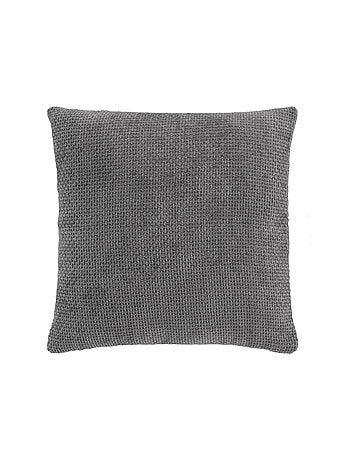 Coussin Déhoussable – Velours Chenille Léo