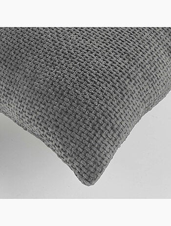 Coussin Déhoussable – Velours Chenille Léo