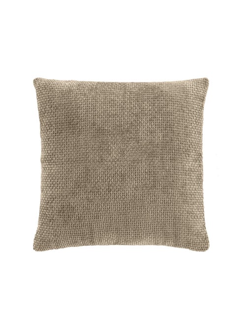 Coussin Déhoussable – Velours Chenille Léo - Kiabi