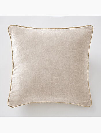 Coussin Déhoussable – Velours de Coton - César
