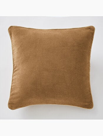 Coussin Déhoussable – Velours de Coton - César