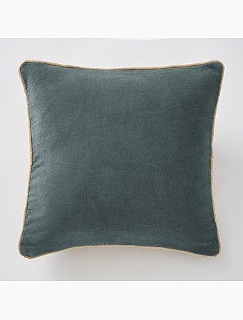 Coussin Déhoussable – Velours de Coton - César