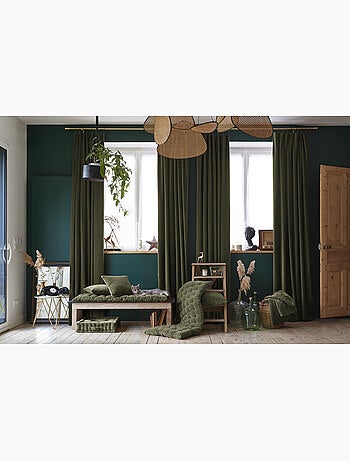 Coussin Déhoussable – Velours de Coton - César