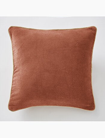 Coussin Déhoussable – Velours de Coton - César