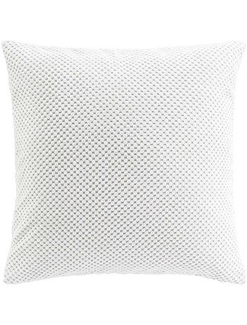 Coussin déhoussable velours relief java