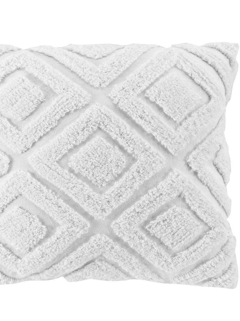 Coussin déhoussable Zainas Blanc - Kiabi
