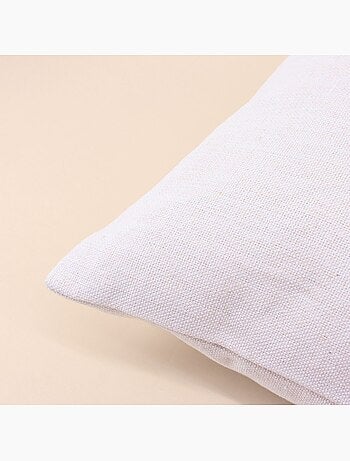 Coussin déperlant & anti uv écru 50x50cm