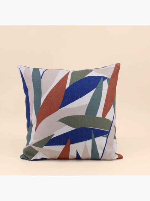 Coussin déperlant & anti uv  feuillage 40x40cm - Kiabi