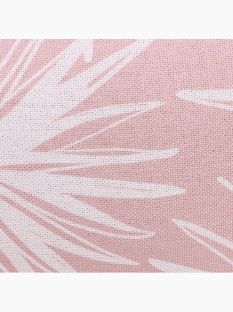 Coussin déperlant & anti-uv  fleuri rose 30x50cm Rose - Kiabi