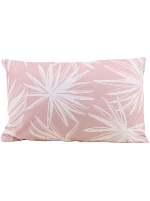 Coussin déperlant & anti-uv fleuri rose 30x50cm - Kiabi Coussin déperlant & anti-uv fleuri rose 30x50cm - Kiabi