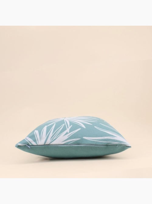 Coussin déperlant & anti uv fleuri vert 40x40cm - Kiabi Coussin déperlant & anti uv fleuri vert 40x40cm - Kiabi