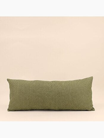 Coussin déperlant & anti uv kaki 30x70cm
