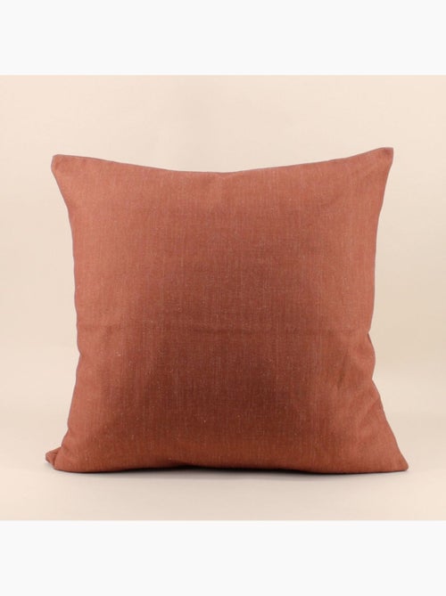 Coussin déperlant & anti uv  marron 60x60cm - Kiabi